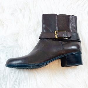 Bandolino $109 Genuine Leather Brown Ankle Boot